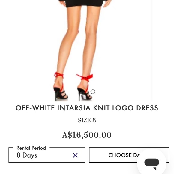 OFF-White FW21 Sweater Dress - Picture 5 of 13